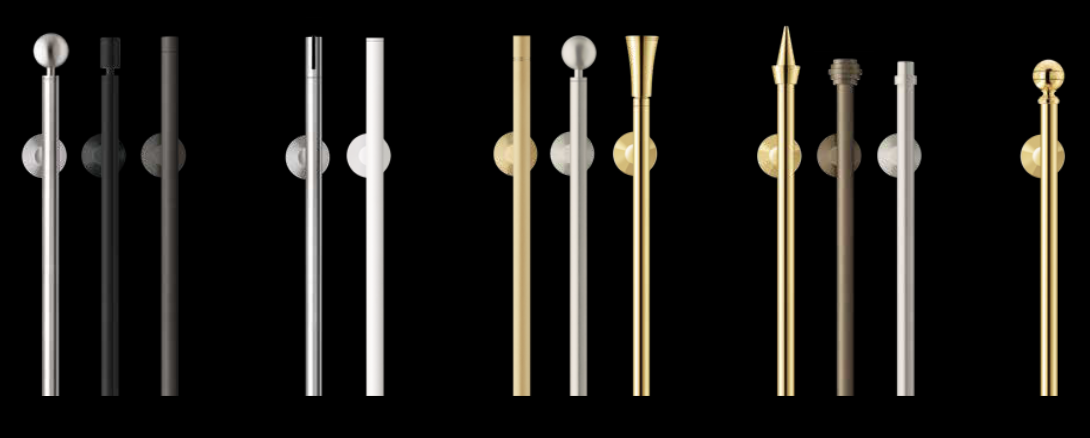 Interstil Gardinenstangen und Innenlaufsysteme mit 20 mm Profilmaß Interstil Gardinenstangen und Innenlaufsysteme mit 20 mm Profilmaß